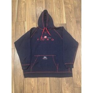 VTG Team Caliber Track Tested Ford Hoodie Size XXXL Sweatshirt Hoodie Blue Red